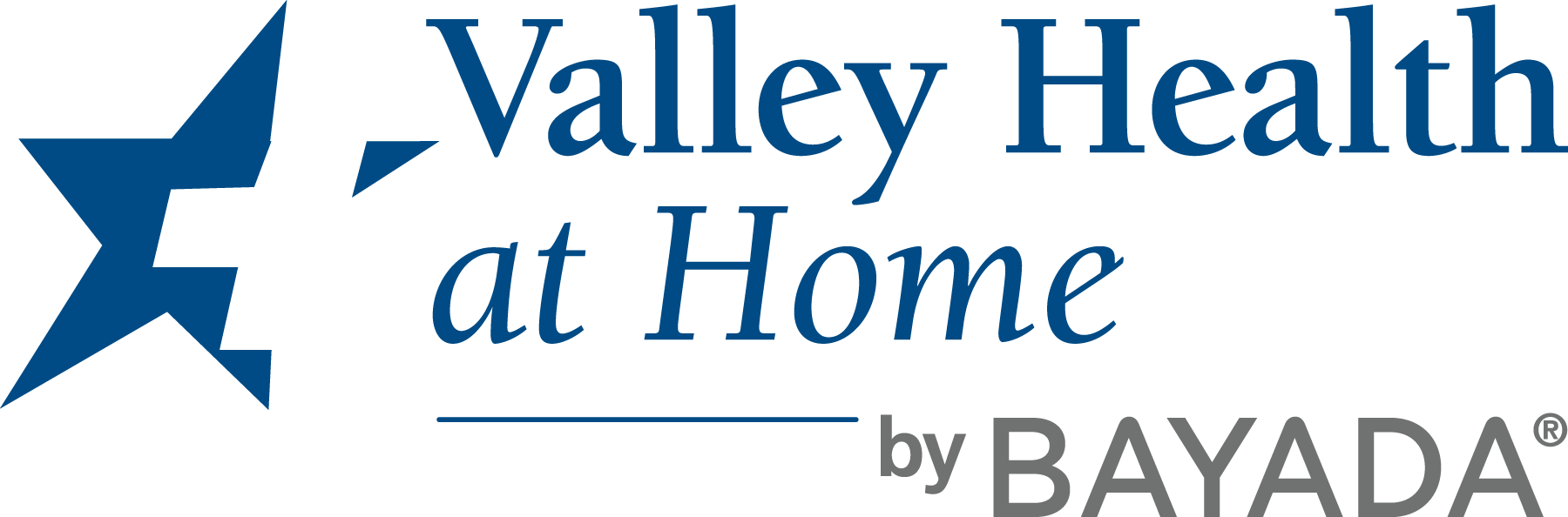 z DO NOT POST - ARCHIVED Valley Health at Home by BAYADA  Logo